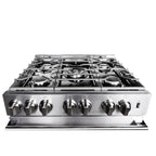  Blomberg 30-inch slide-in Gas Range with Convection Technology BGR30522CSS IMAGE 6