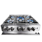  Blomberg 30-inch slide-in Gas Range with Convection Technology BGR30522CSS IMAGE 7