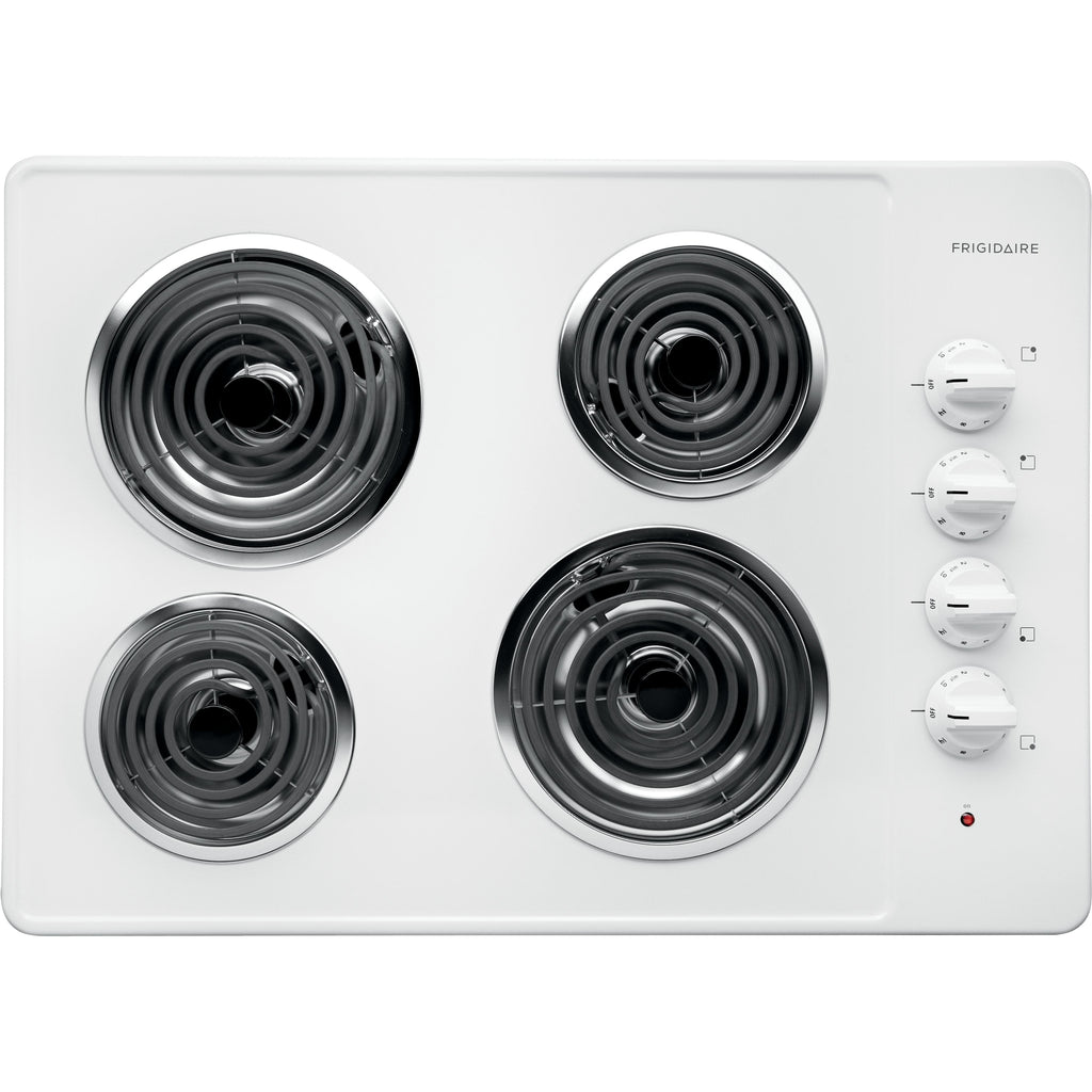  Frigidaire 30-inch Built-In Electric Cooktop FFEC3005LW IMAGE 1