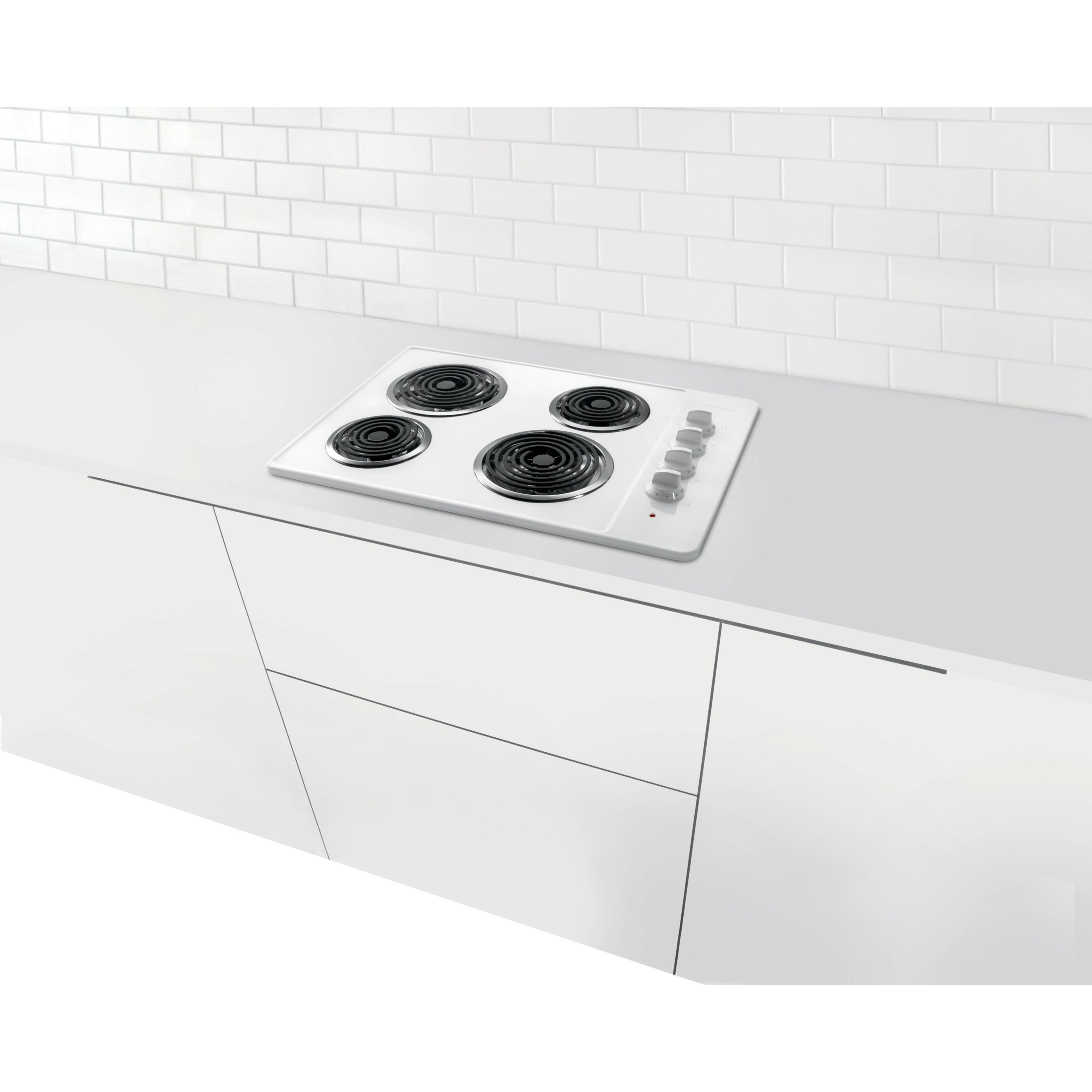  Frigidaire 30-inch Built-In Electric Cooktop FFEC3005LW IMAGE 3