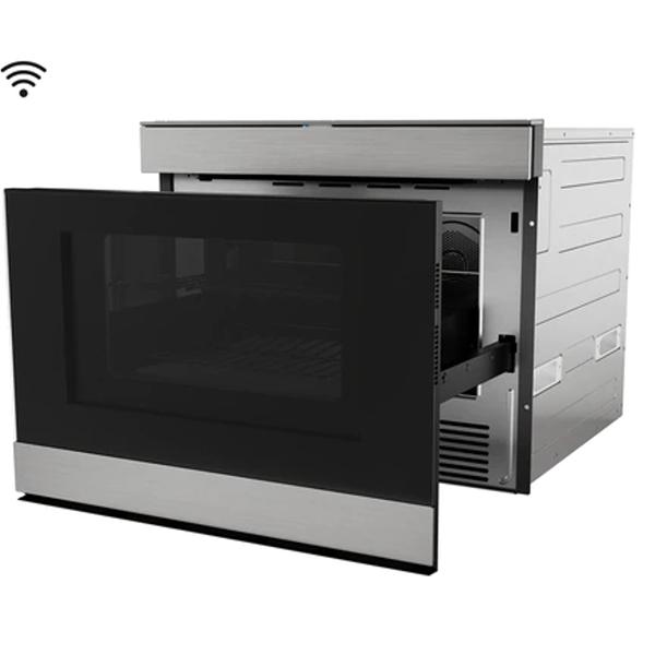  Sharp 24-inch, 1.4 cu.ft. Built-in Microwave Drawer with Convection Technology SMD2499FSC IMAGE 4