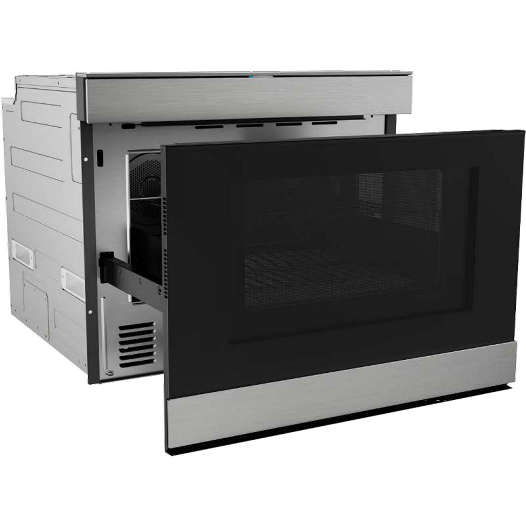  Sharp 24-inch, 1.4 cu.ft. Built-in Microwave Drawer with Convection Technology SMD2499FSC IMAGE 5