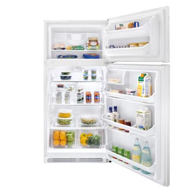  Frigidaire 30-inch, 18.2 cu. ft. Top Freezer Refrigerator FFTR1817LW IMAGE 2