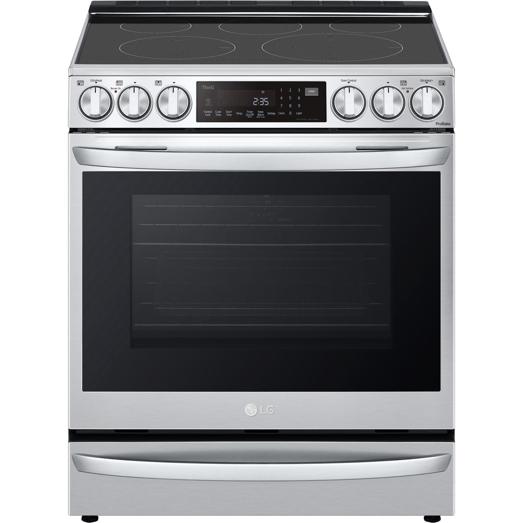  LG 30-inch Slide-In Electric Range with Air Fry LSEL6337F IMAGE 1