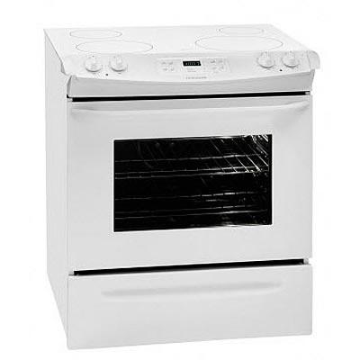  Frigidaire 30-inch Slide-In Electric Range FFES3025LW IMAGE 2