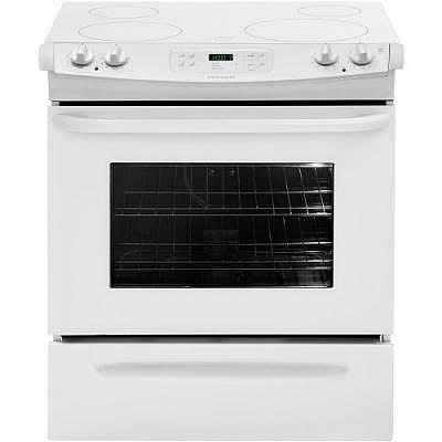  Frigidaire 30-inch Slide-In Electric Range CFES3025LW IMAGE 1