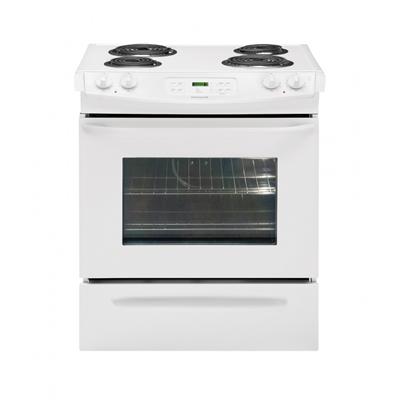  Frigidaire 30-inch Slide-In Electric Range FFES3015LW IMAGE 1