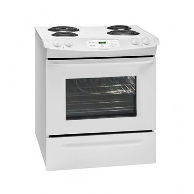  Frigidaire 30-inch Slide-In Electric Range FFES3015LW IMAGE 2