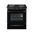 Frigidaire 30-inch Slide-In Electric Range FFES3015LB IMAGE 1