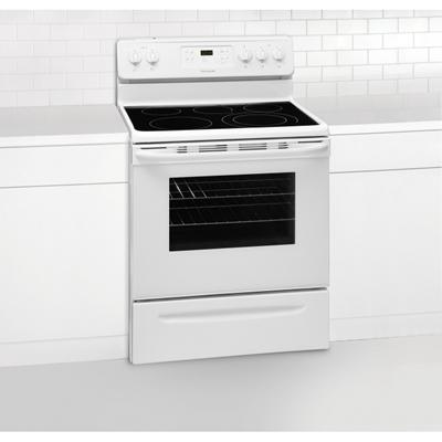  Frigidaire 30-inch Freestanding Electric Range CFEF3020LW IMAGE 3