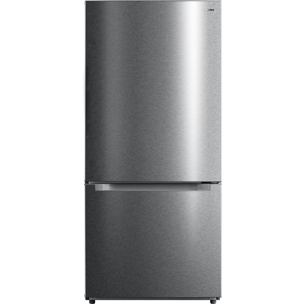 Midea 30-inch, 18.7 cu. ft. Bottom Freezer Refrigerator MRB19B7AST IMAGE 1