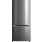  Midea 30-inch, 18.7 cu. ft. Bottom Freezer Refrigerator MRB19B7AST IMAGE 1