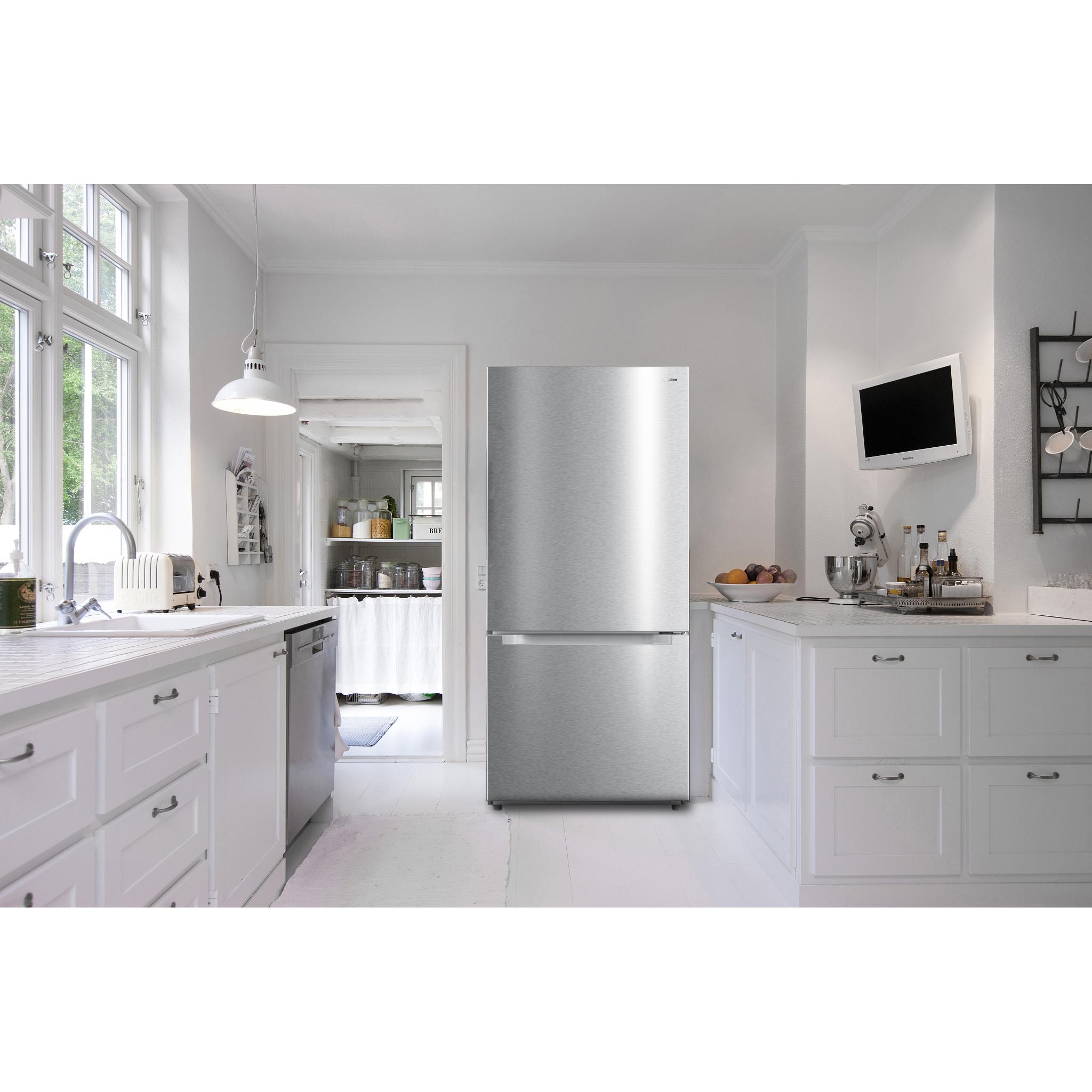  Midea 30-inch, 18.7 cu. ft. Bottom Freezer Refrigerator MRB19B7AST IMAGE 7