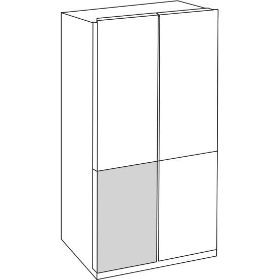  Samsung BESPOKE 4-Door Flex™ Refrigerator Panel RA-F18DBBMT/AA IMAGE 3