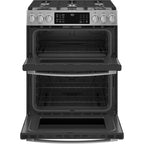  GE Profile 30-inch Slide-In Double Oven Gas Range with WiFi PCGS960YPFS IMAGE 2