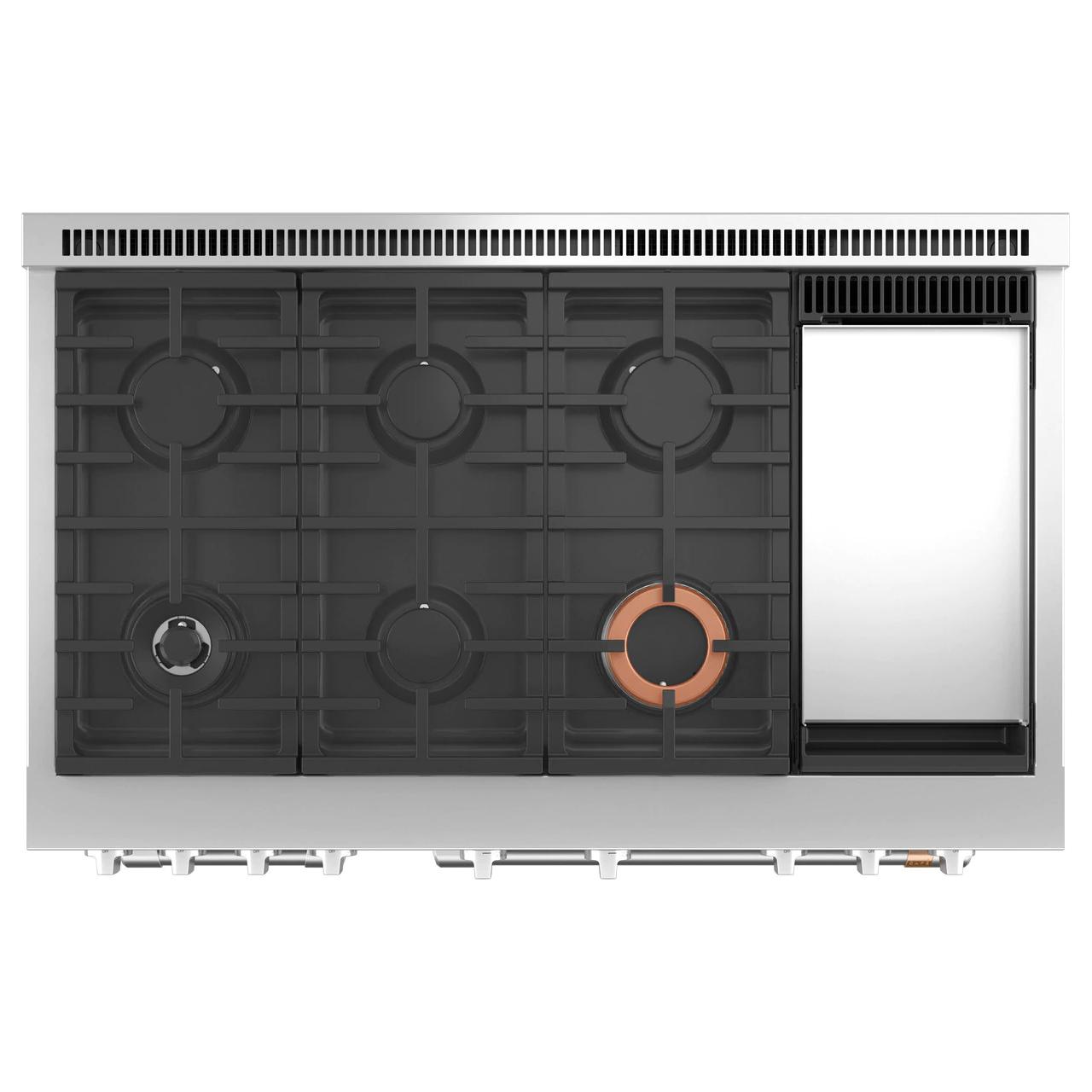  Café 48-inch Freestanding Dual-Fuel Range with 6 Burners and Griddle C2Y486P3TD1 IMAGE 4