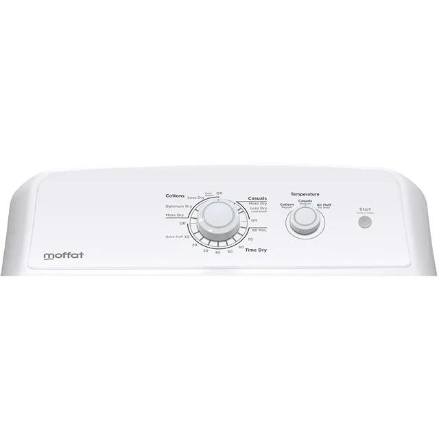  Moffat 6.2 cu. ft. Electric Dryer MTX22EBMRWW IMAGE 2
