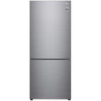  LG 28-inch, 14.7 cu.ft. Counter-Depth Bottom Freezer Refrigerator with Multi-Air Flow Cooling LBNC15251V IMAGE 1