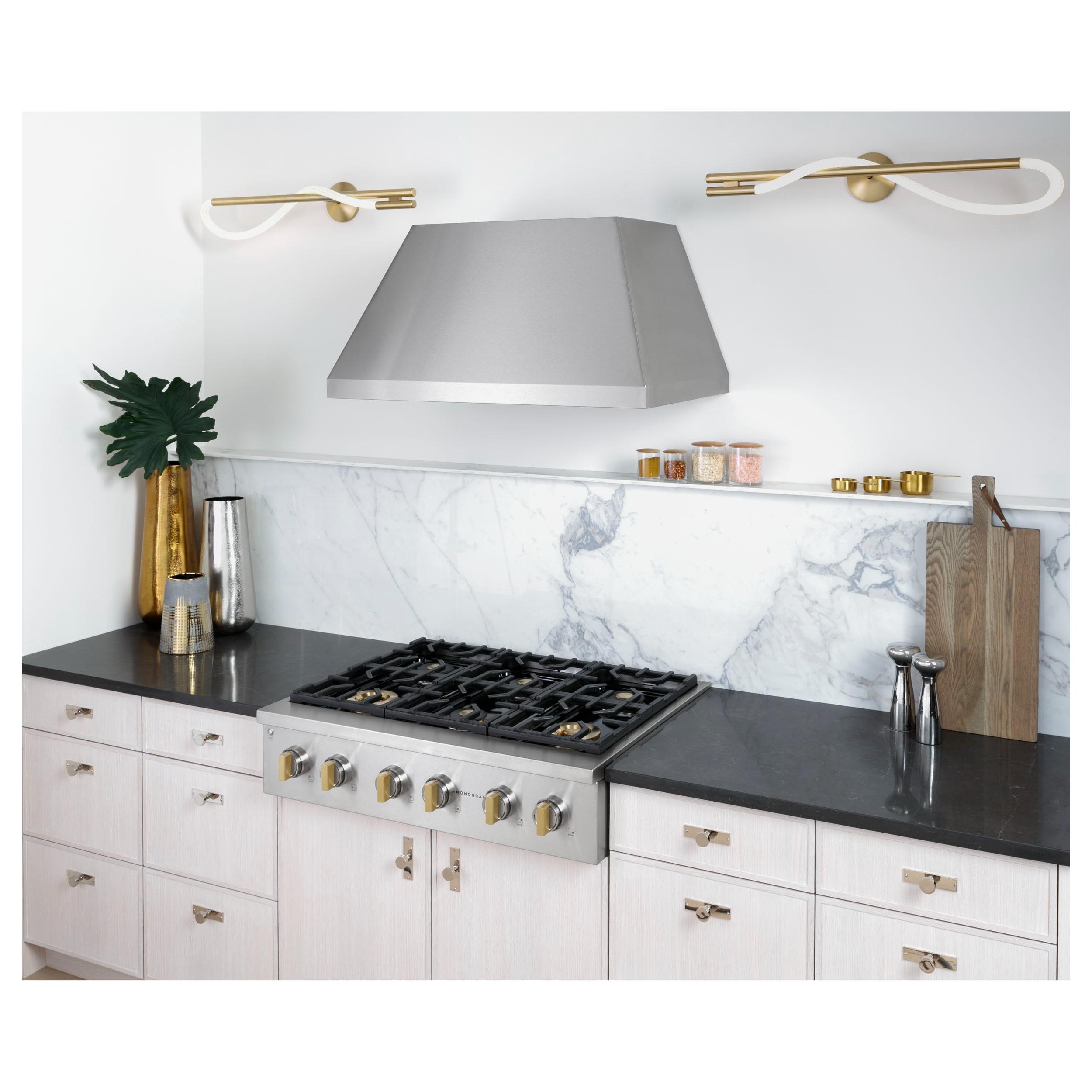  Monogram 36-inch Gas Rangetop with 6 Burners ZGU366NTSS IMAGE 4