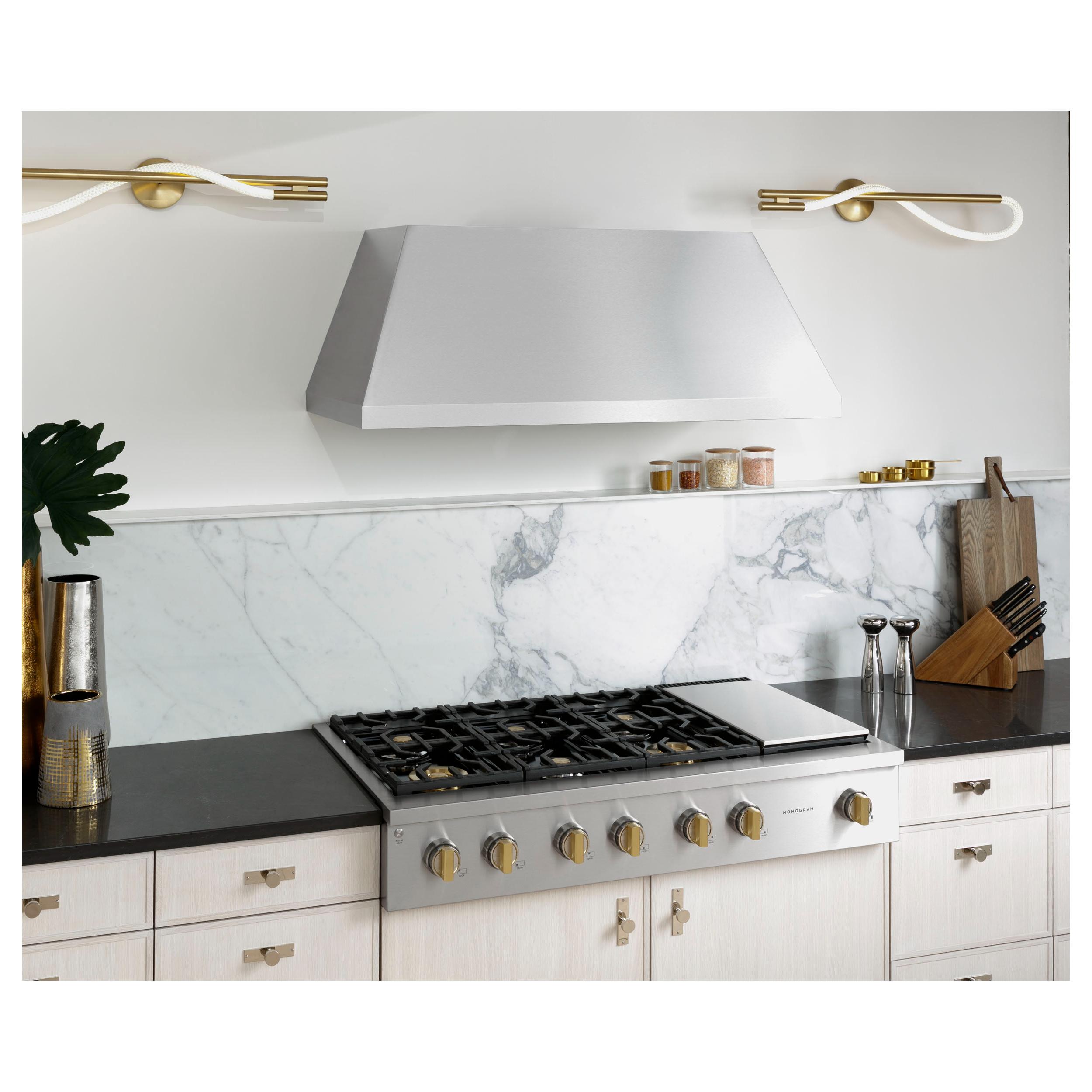  Monogram 48-inch Gas Rangetop with Griddle ZGU486NDTSS IMAGE 10