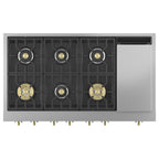  Monogram 48-inch Gas Rangetop with Griddle ZGU486NDTSS IMAGE 2