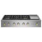  Monogram 48-inch Gas Rangetop with Griddle ZGU486NDTSS IMAGE 3