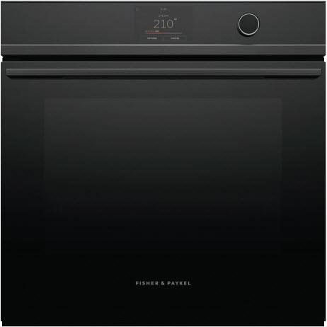  Fisher & Paykel 24-inch, 3 cu.ft. Single Wall Oven with Steam Technology OS24SDTDB1 IMAGE 1