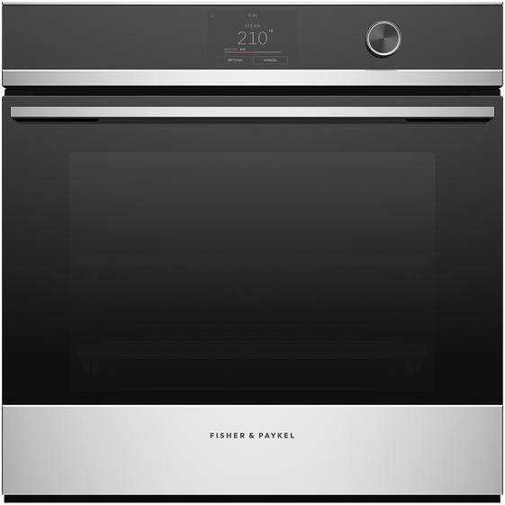  Fisher & Paykel 24-inch, 3 cu.ft. Single Wall Oven with Steam Technology OS24SDTDX1 IMAGE 1