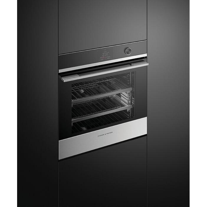  Fisher & Paykel 24-inch, 3 cu.ft. Single Wall Oven with Steam Technology OS24SDTDX1 IMAGE 3