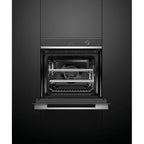  Fisher & Paykel 24-inch, 3 cu.ft. Single Wall Oven with Steam Technology OS24SDTDX1 IMAGE 4