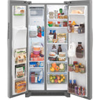  Frigidaire 33-inch, 22.3 cu. ft. Side-by-Side Refrigerator FRSS2333AS IMAGE 3