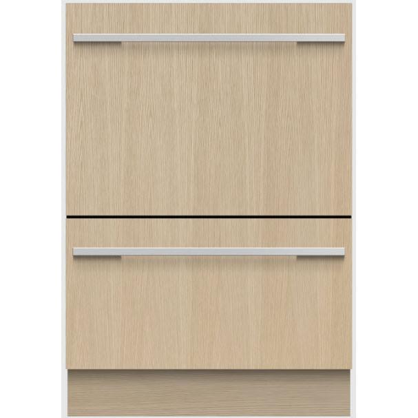  Fisher & Paykel Integrated Double DishDrawer™ Dishwasher with Sanitize program. DD24DTX6I1 IMAGE 1
