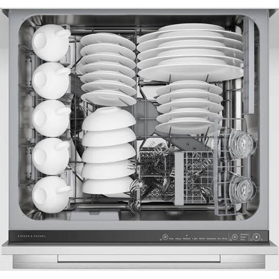  Fisher & Paykel Integrated Double DishDrawer™ Dishwasher with Sanitize program. DD24DTX6I1 IMAGE 2