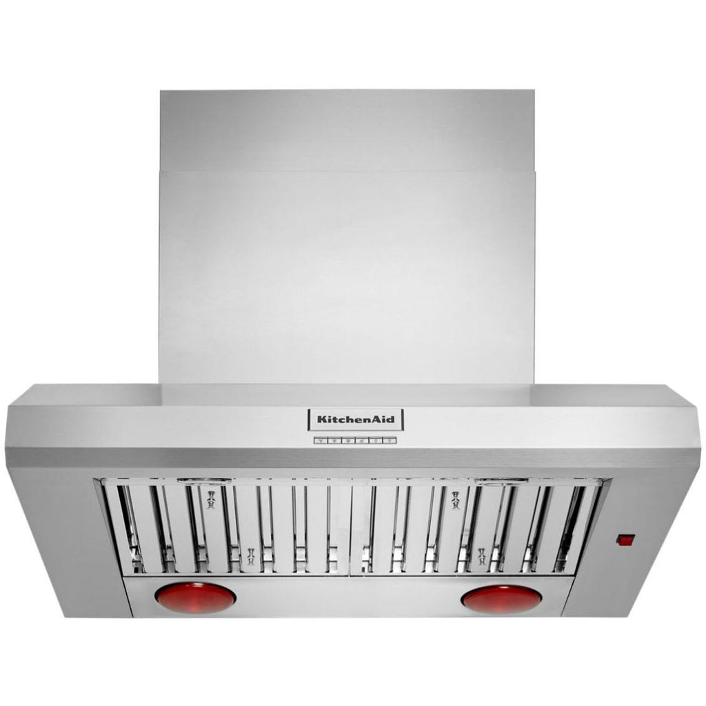  KitchenAid 36-inch Commercial-Style Wall Mount Hood Shell KVWC956KSS IMAGE 1