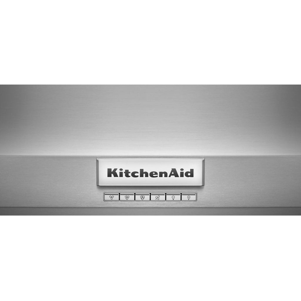  KitchenAid 36-inch Commercial-Style Wall Mount Hood Shell KVWC956KSS IMAGE 2