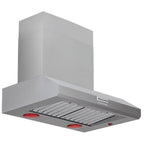  KitchenAid 36-inch Commercial-Style Wall Mount Hood Shell KVWC956KSS IMAGE 6