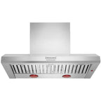  KitchenAid 48-inch Commercial-Style Wall Mount Hood Shell KVWC958KSS IMAGE 1