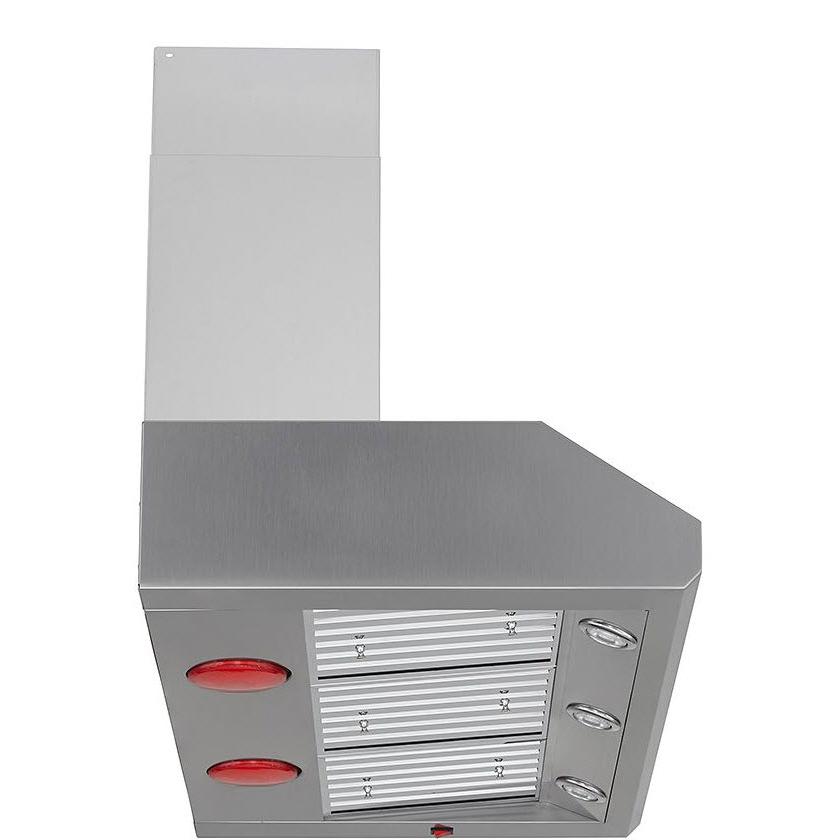  KitchenAid 48-inch Commercial-Style Wall Mount Hood Shell KVWC958KSS IMAGE 6
