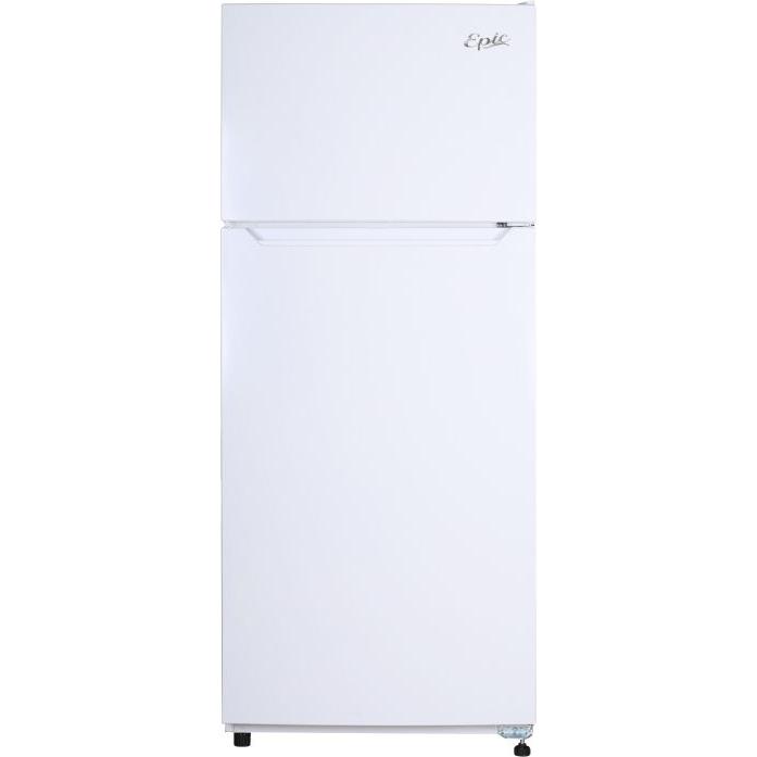  Epic 28-inch, 14.8 cu.ft. Freestanding Top Freezer Refrigerator EFF148W IMAGE 1