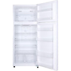  Epic 28-inch, 14.8 cu.ft. Freestanding Top Freezer Refrigerator EFF148W IMAGE 3