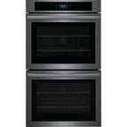  Frigidaire 30-inch Double Electric Wall Oven with Fan Convection FCWD3027AD IMAGE 1