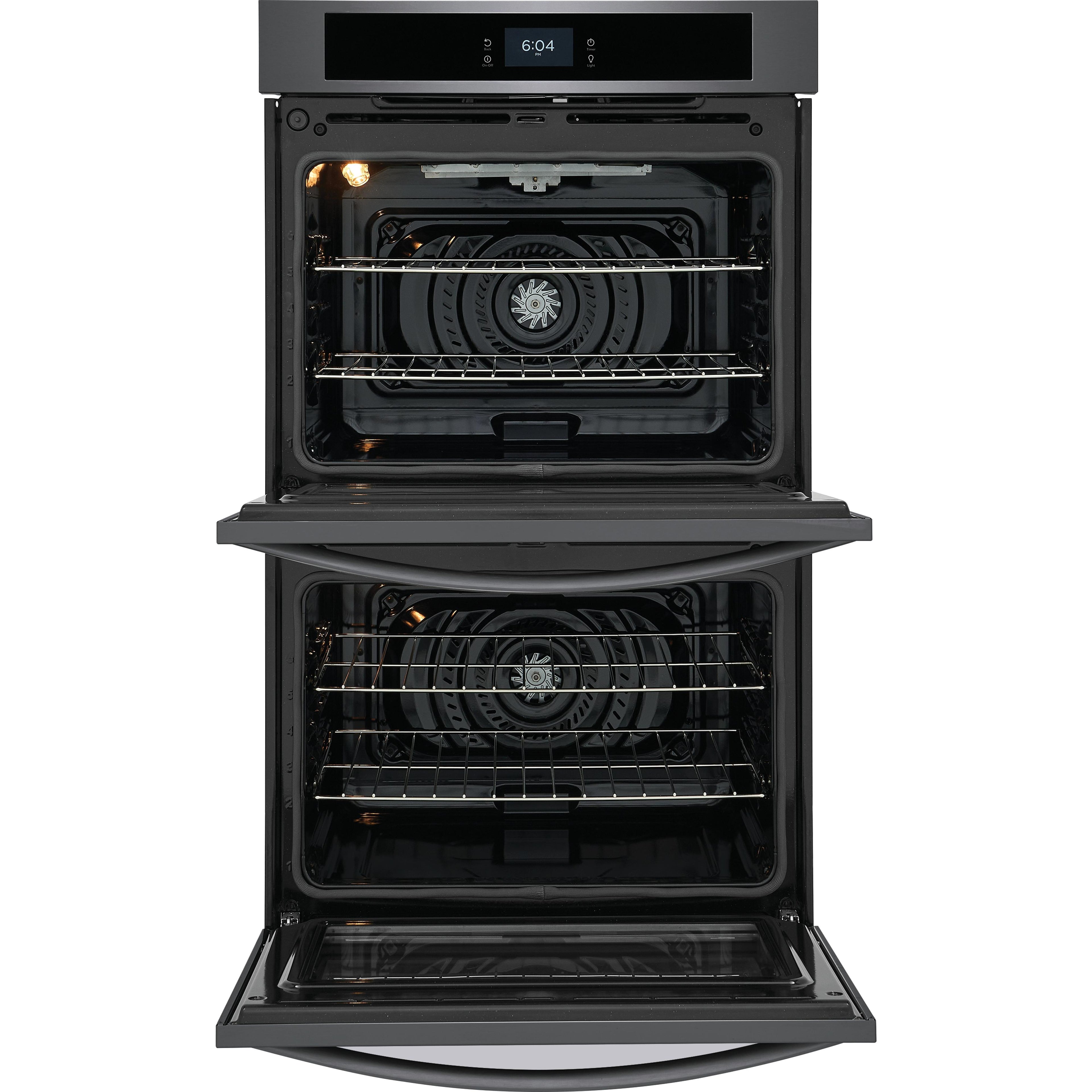  Frigidaire 30-inch Double Electric Wall Oven with Fan Convection FCWD3027AD IMAGE 2