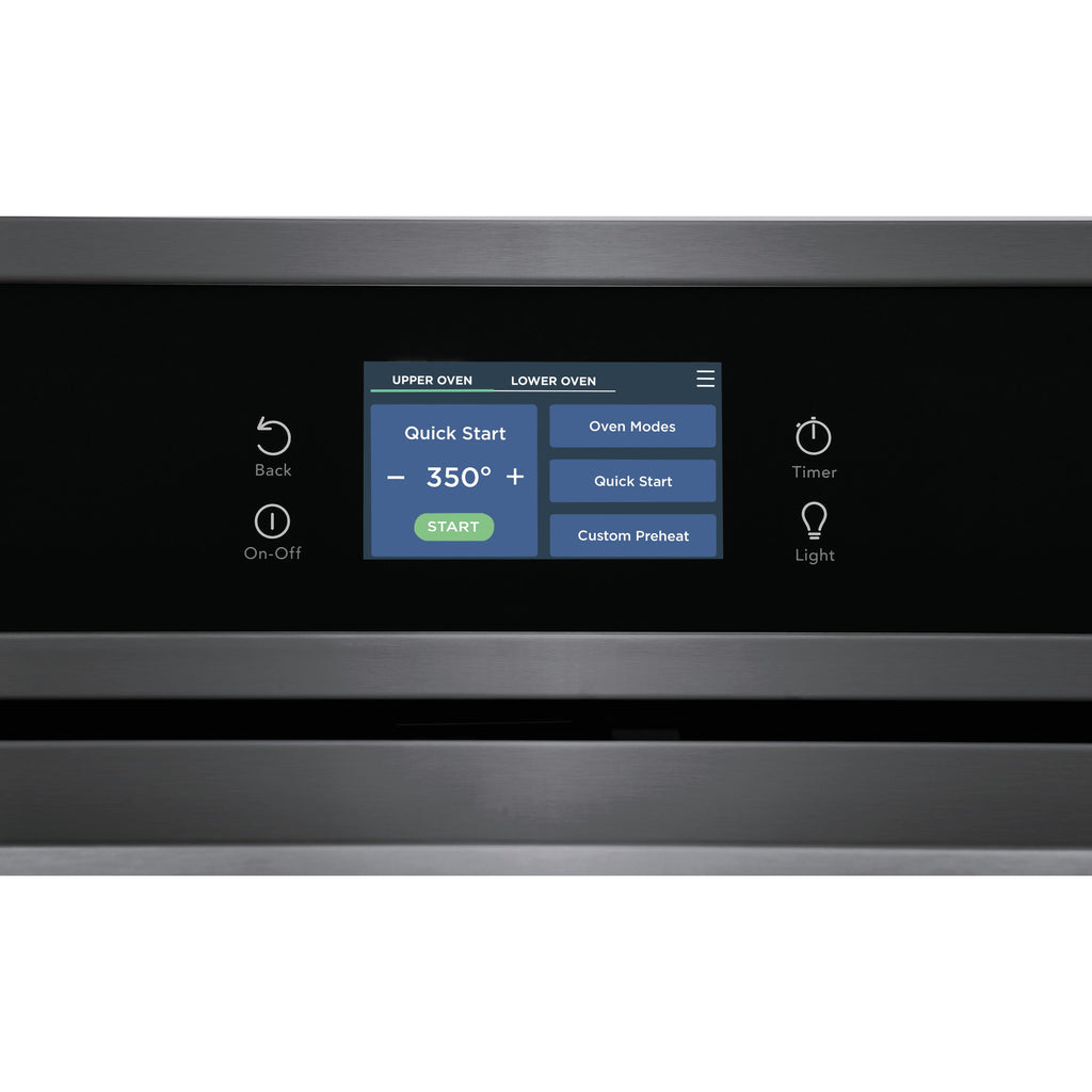  Frigidaire 30-inch Double Electric Wall Oven with Fan Convection FCWD3027AD IMAGE 4