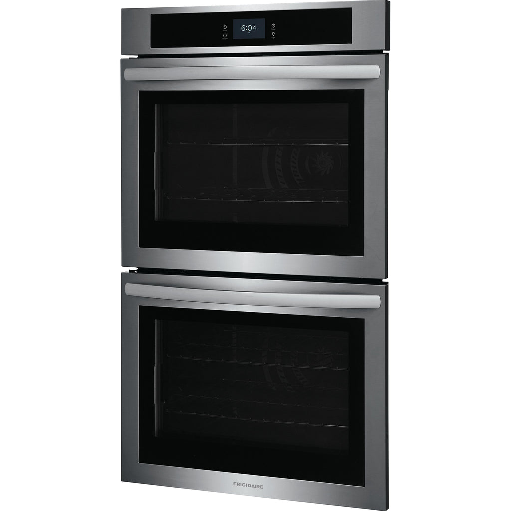  Frigidaire 30-inch Double Electric Wall Oven with Fan Convection FCWD3027AS IMAGE 6