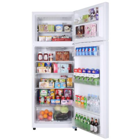  Epic 28-inch, 17 cu.ft. Freestanding Top Freezer Refrigerator EFF170W IMAGE 4