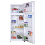  Epic 28-inch, 17 cu.ft. Freestanding Top Freezer Refrigerator EFF170W IMAGE 5