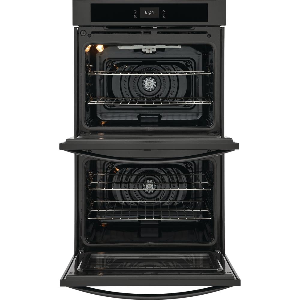  Frigidaire 30-inch Double Electric Wall Oven with Fan Convection FCWD3027AB IMAGE 10