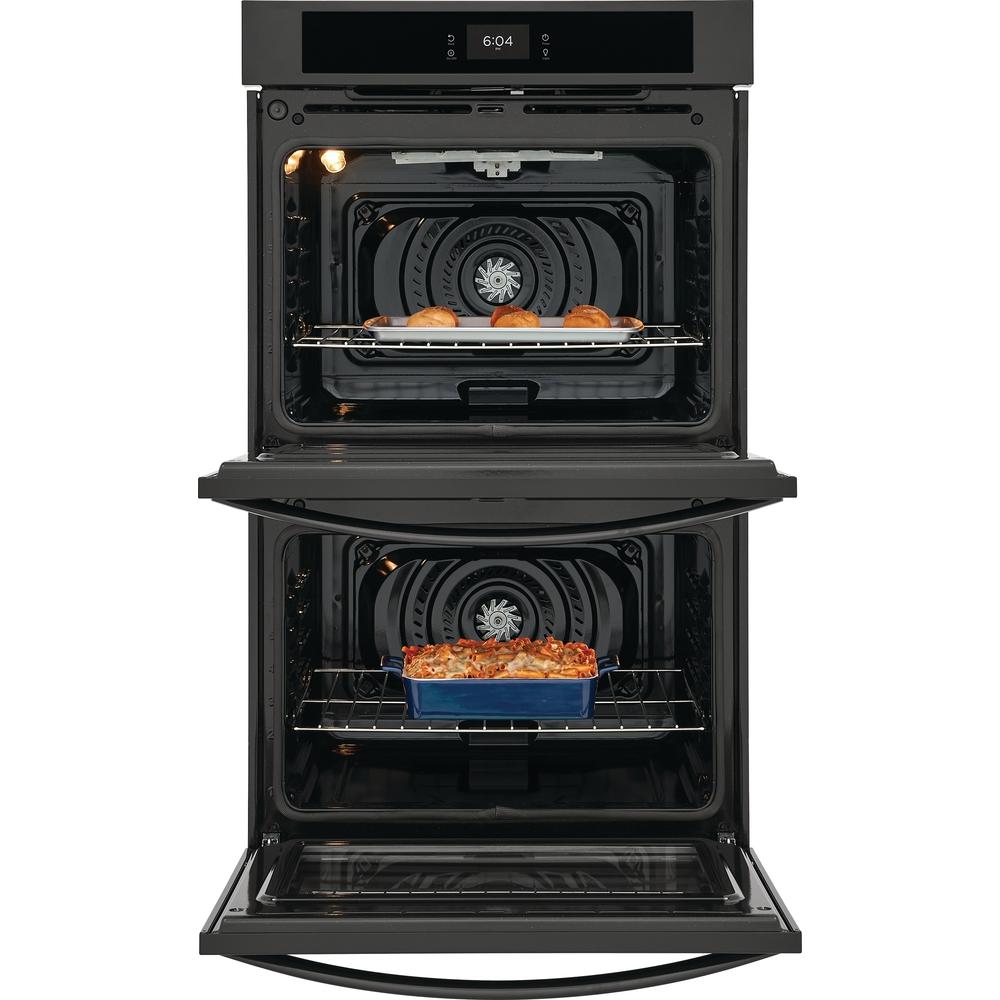  Frigidaire 30-inch Double Electric Wall Oven with Fan Convection FCWD3027AB IMAGE 11