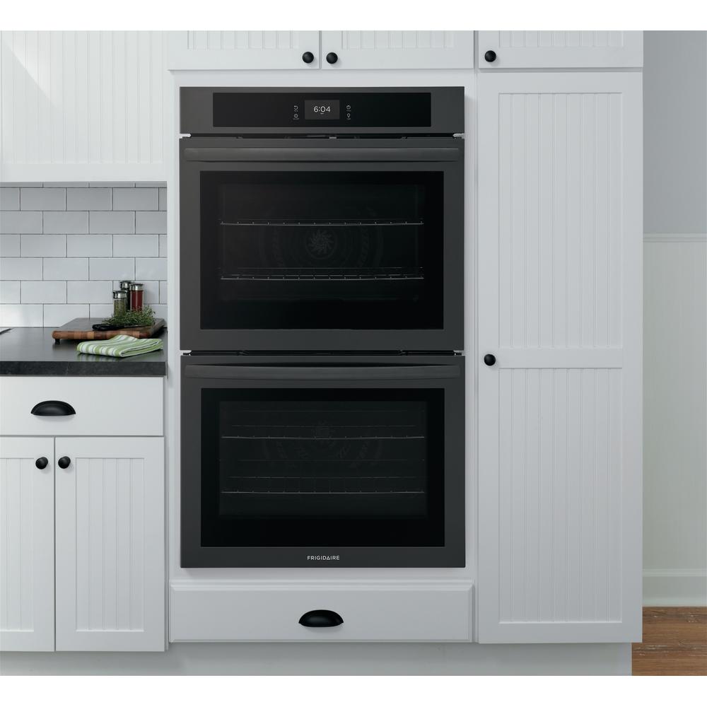  Frigidaire 30-inch Double Electric Wall Oven with Fan Convection FCWD3027AB IMAGE 12