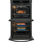  Frigidaire 30-inch Double Electric Wall Oven with Fan Convection FCWD3027AB IMAGE 4
